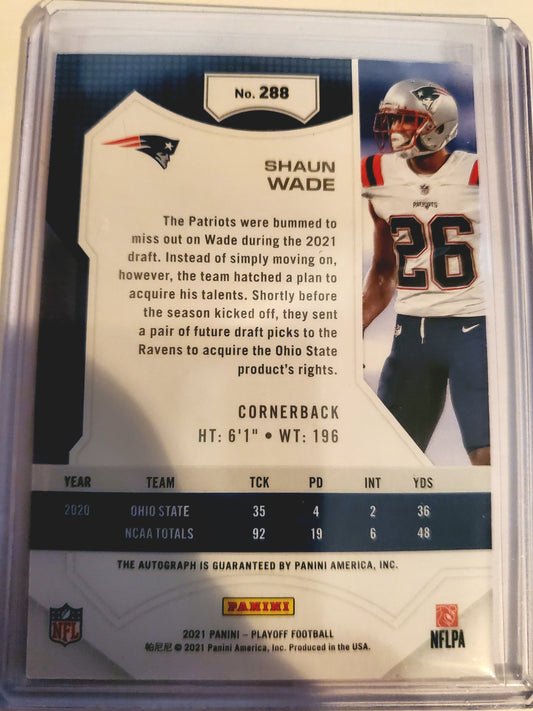 Playoff Shawn Wade Autograph