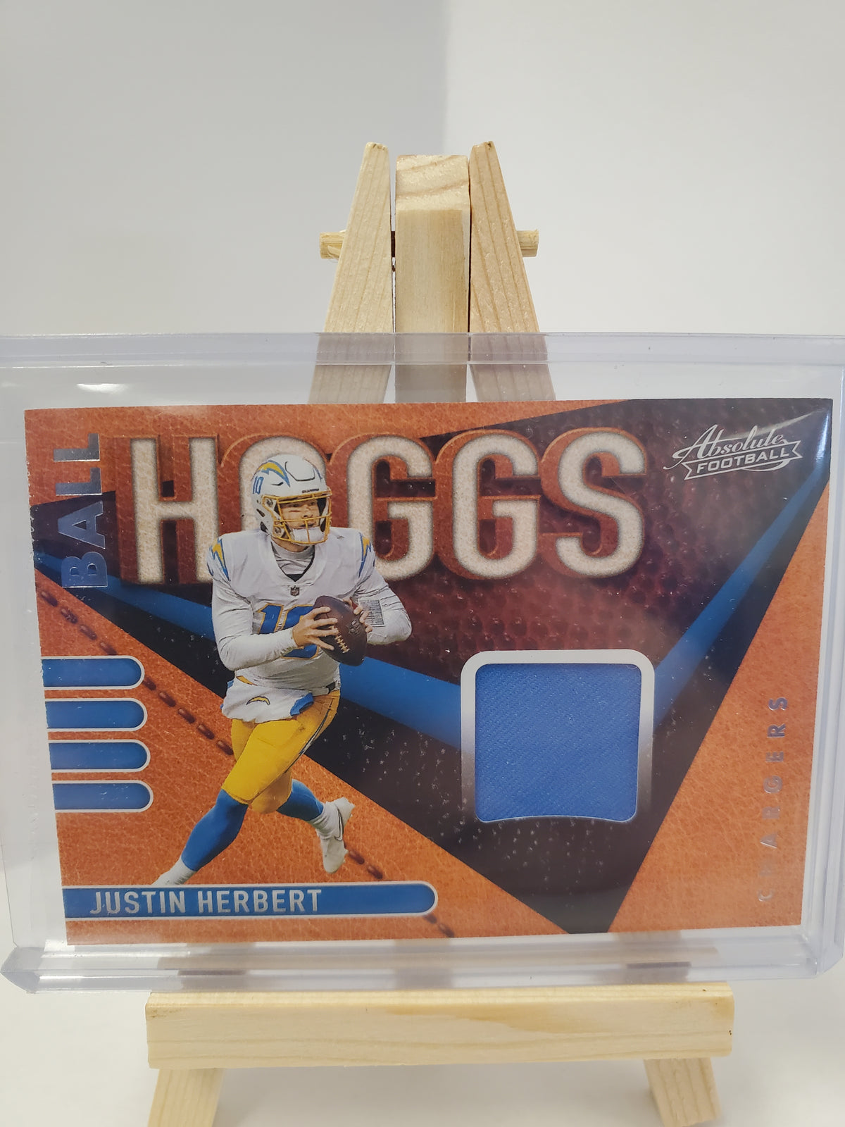 Justin Herbert relic card