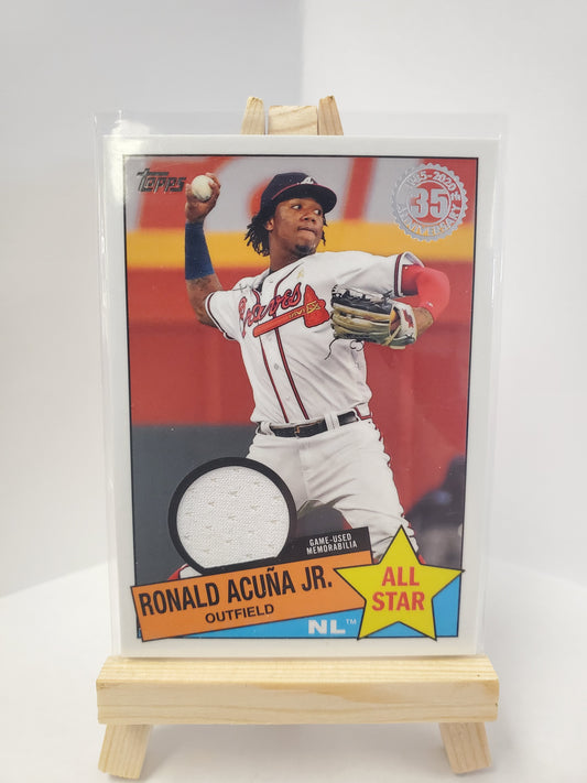 Ronald Acuna Jr relic card