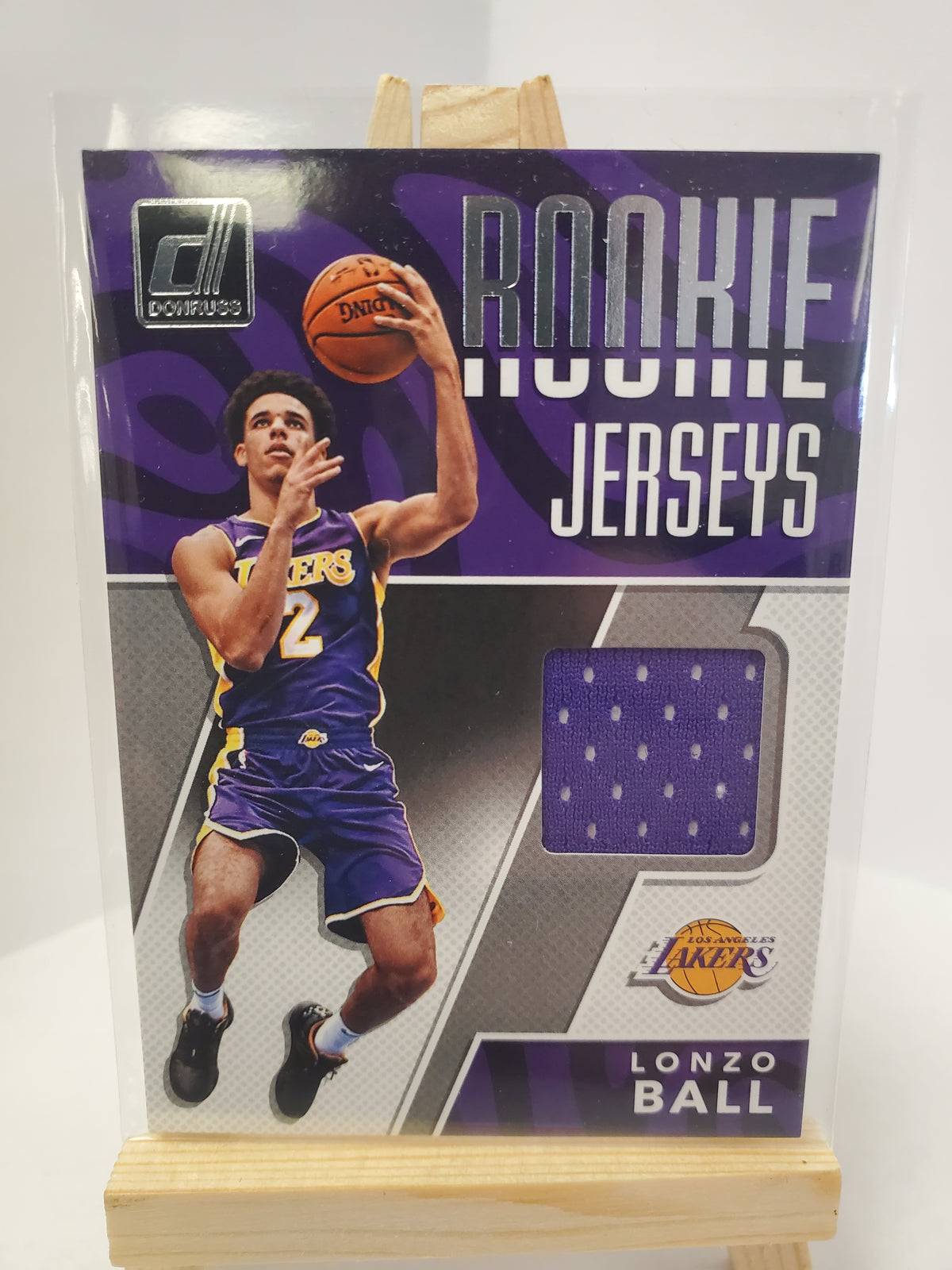 Lonzo Ball relic card
