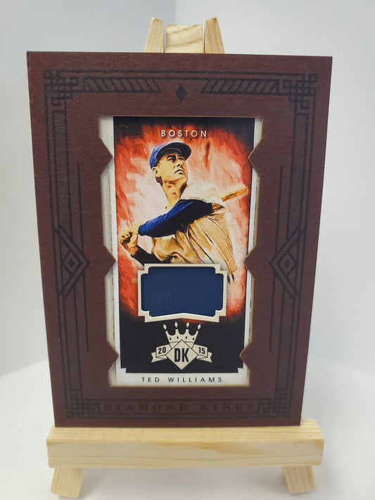 Diamond Kings Ted Williams relic card